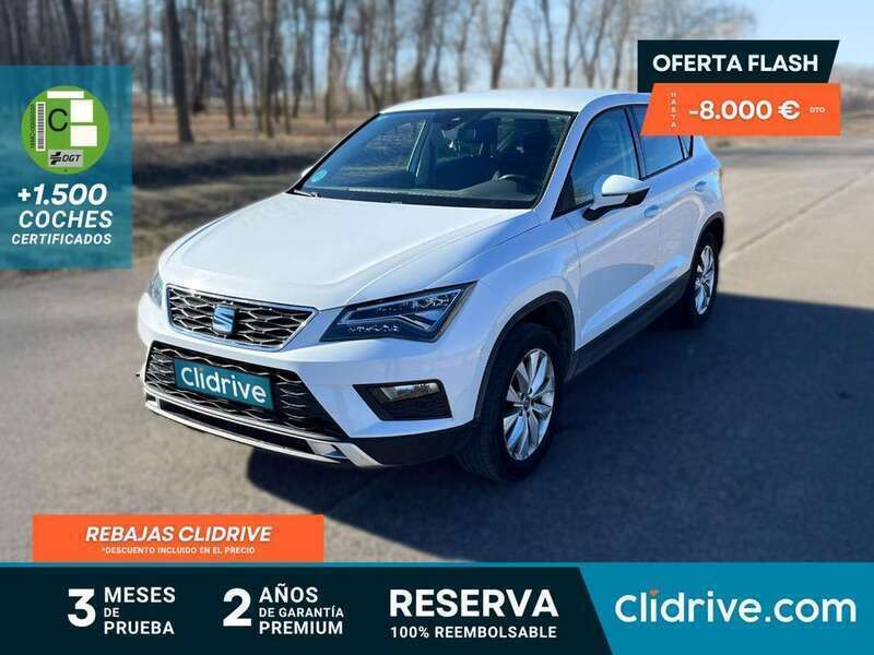 Blanco Usado 2017 Seat Ateca 4Drive SUV | 19.490 € (Un poco caro) - Imagen 1/4