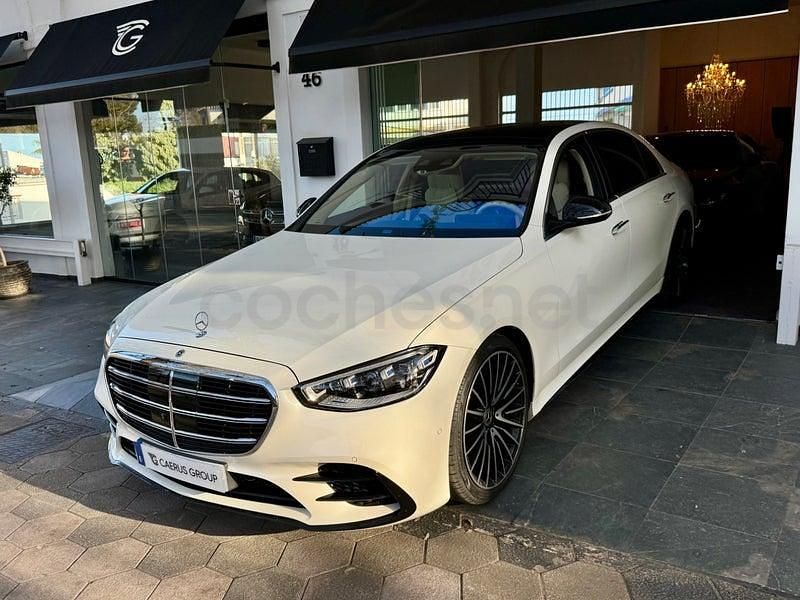 Usado Mercedes S500 435 CV (319 kW) 2021 Blanco Berlina