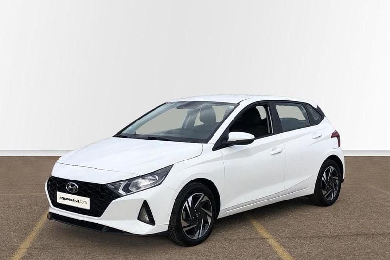 Blanco Usado 2021 Hyundai i20 Berlina | 15.300 € (Precio justo) - Imagen 1/4