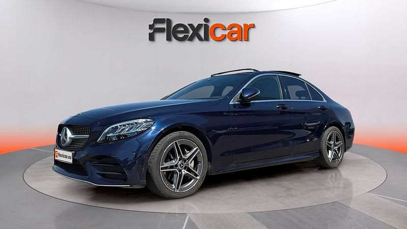 Usado Mercedes C200 160 CV (117 kW) 2020 Azul Berlina
