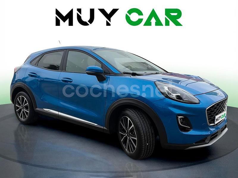 Azul Usado 2021 Ford Puma Titanium SUV | 16.990 € (Precio justo) - Imagen 1/4