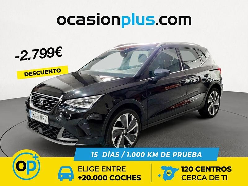 Usado Seat Arona FR 150 CV (110 kW) 2024 Negro SUV