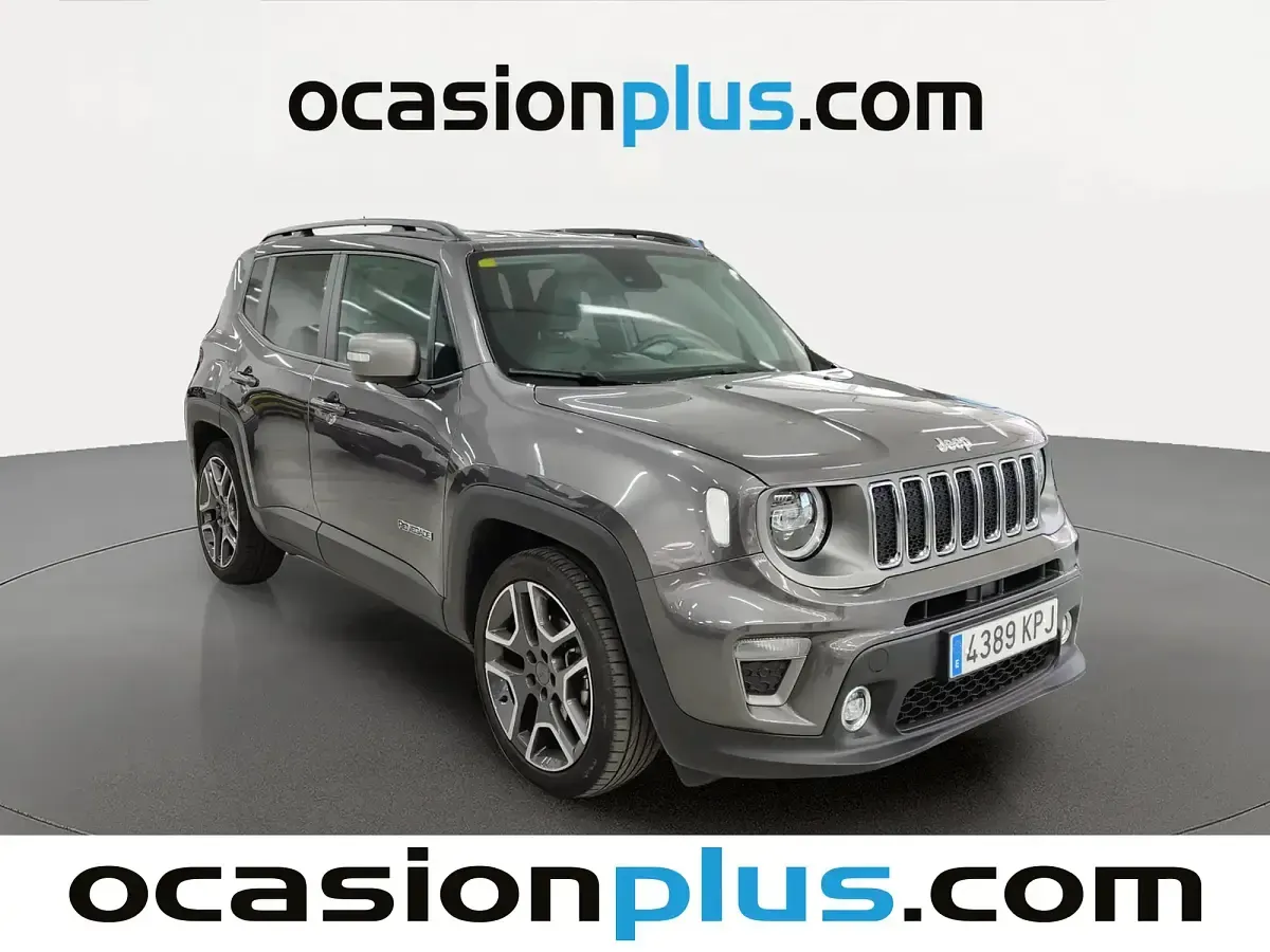 Usado Jeep Renegade Limited 120 CV (88 kW) 2018 Gris SUV