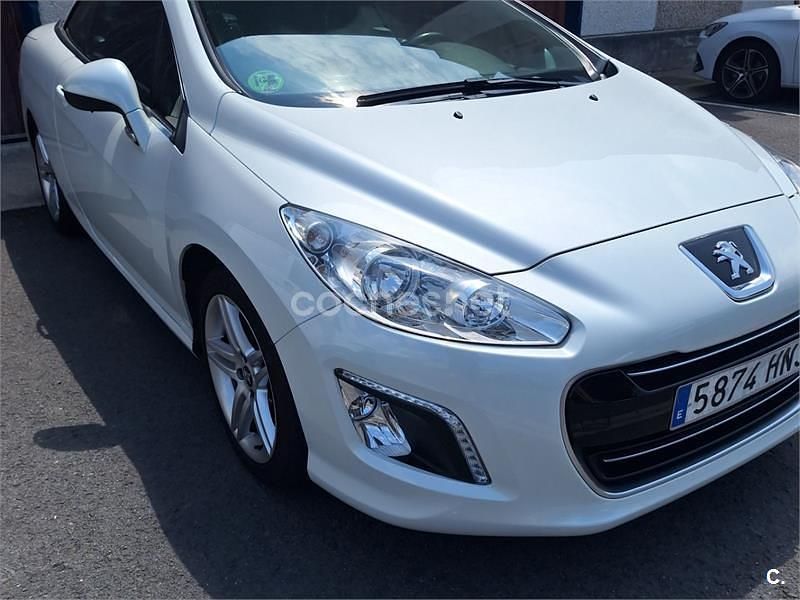 Blanco Usado 2012 Peugeot 308 CC Active Descapotable | 7800 € (Buen precio) - Imagen 1/4