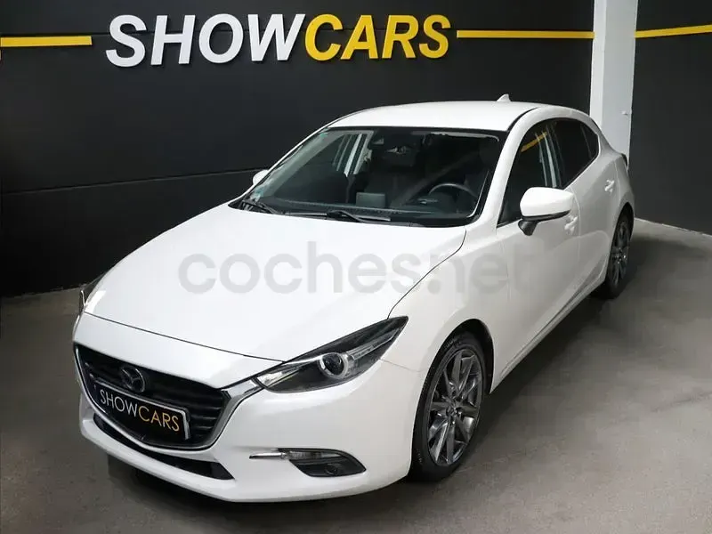 Usado Mazda 3 150 CV (110 kW) 2018 Blanco Berlina