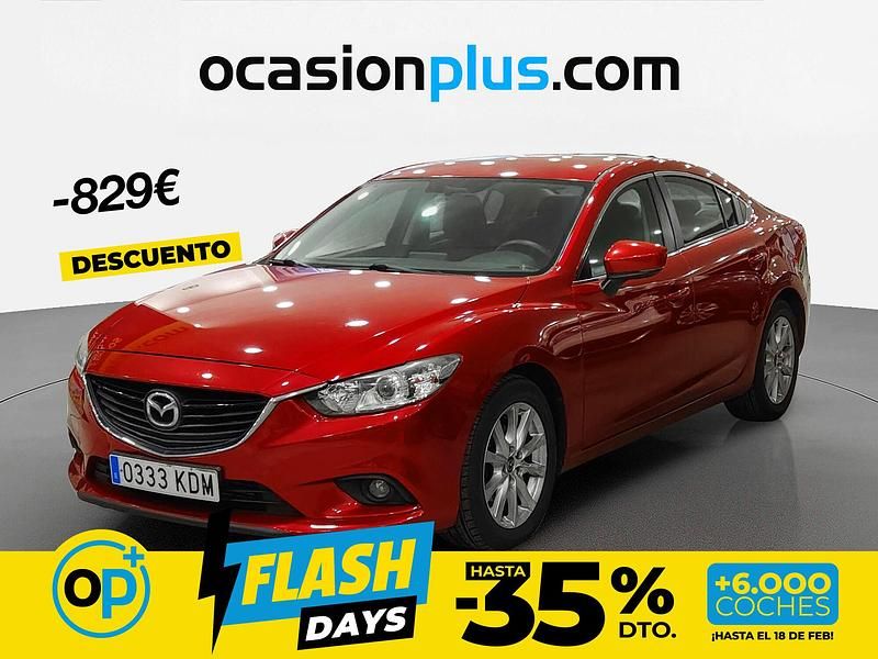 Usado Mazda 6 Edition 150 CV (110 kW) 2017 Rojo Berlina