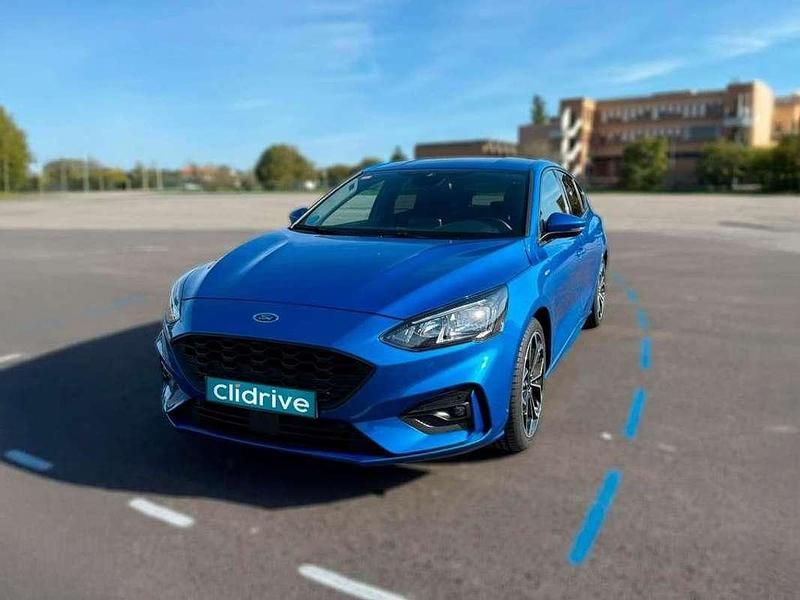 Usado Ford Focus ST-Line X 125 CV (91 kW) 2021 Azul Berlina