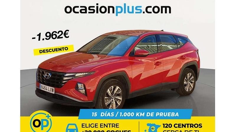 Begagnad Hyundai Tucson 150 HK (110 kW) 2022 Röd SUV