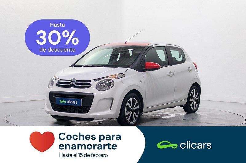 Usado Citroën C1 Feel 82 CV (60 kW) 2016 Blanco Utilitario