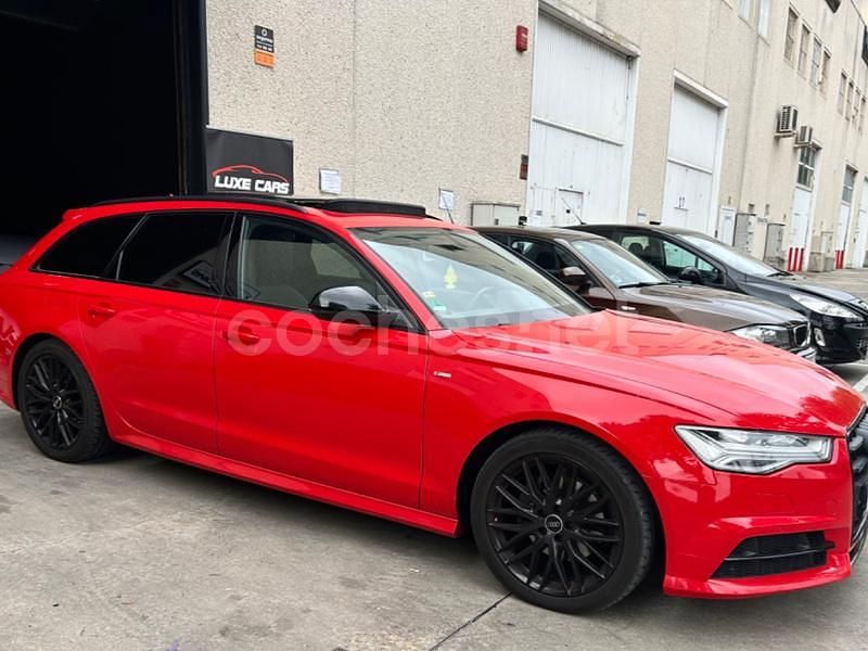 Usado Audi A6 Premium 190 CV (139 kW) 2018 Rojo Familiar