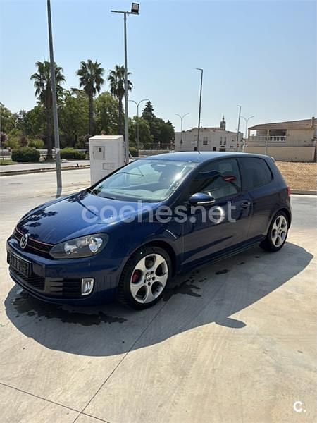Usado VW Golf VII GTI 210 CV (154 kW) 2012 Azul Berlina
