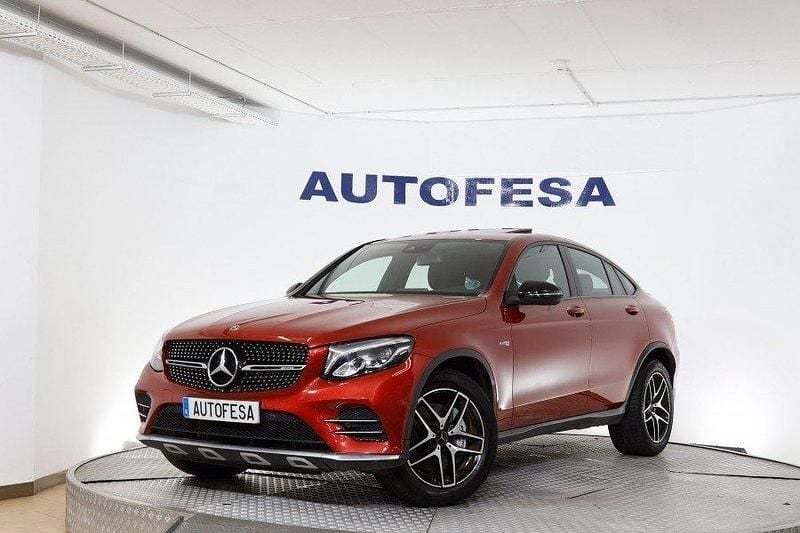 Usado Mercedes GLC43 AMG AMG 367 CV (269 kW) 2019 Rojo Coupe