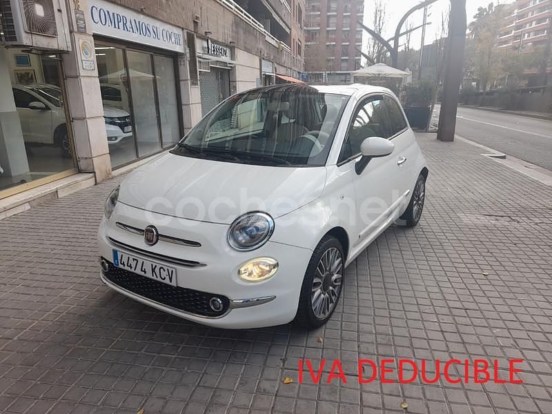 Blanco Usado 2017 Fiat 500 Lounge Berlina | 7990 € (Precio justo) - Imagen 1/4