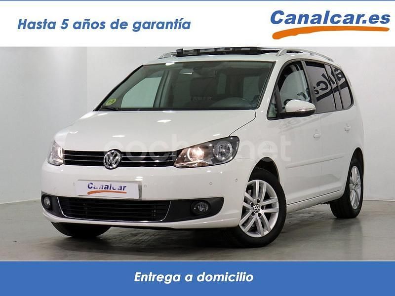 Blanco Usado 2015 VW Touran Advance Monovolumen | 15.825 € (Precio justo) - Imagen 1/4