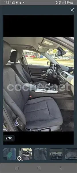 Usado BMW 318 143 CV (105 kW) 2015 Gris / plata Berlina