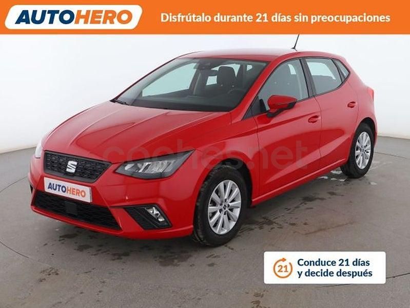 Usado Seat Ibiza Reference 80 CV (58 kW) 2023 Rojo Berlina