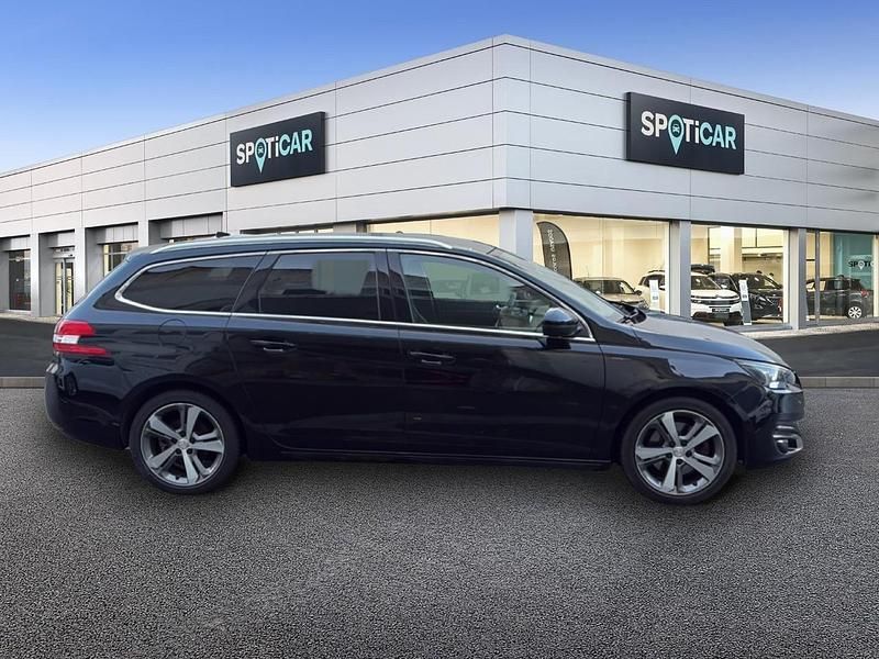 Usado Peugeot 308 SW GT-line 150 CV (110 kW) 2016 Negro Familiar