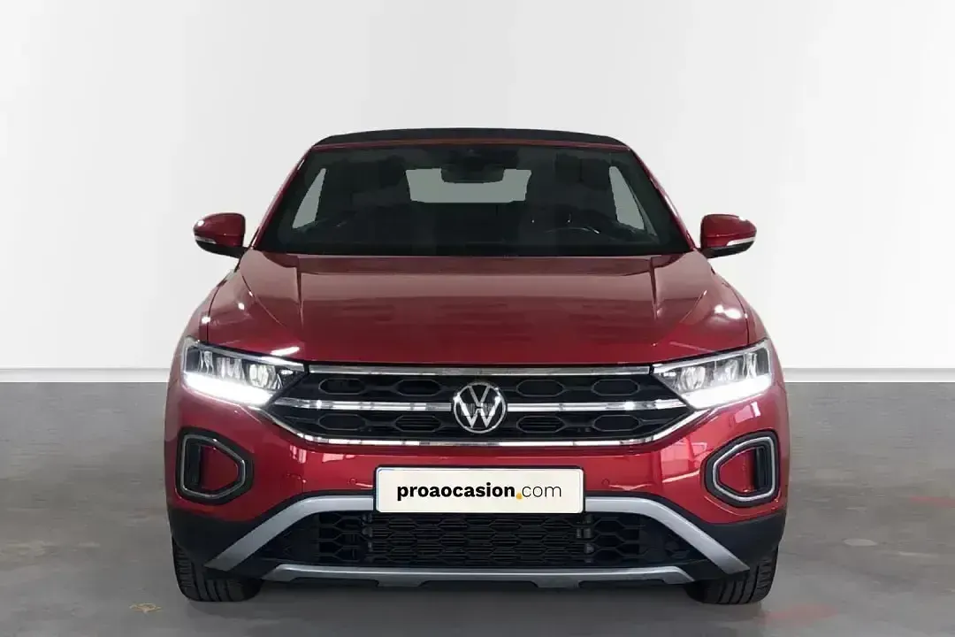 Usado VW T-Roc Cabriolet 110 CV (80 kW) 2023 Rojo Descapotable
