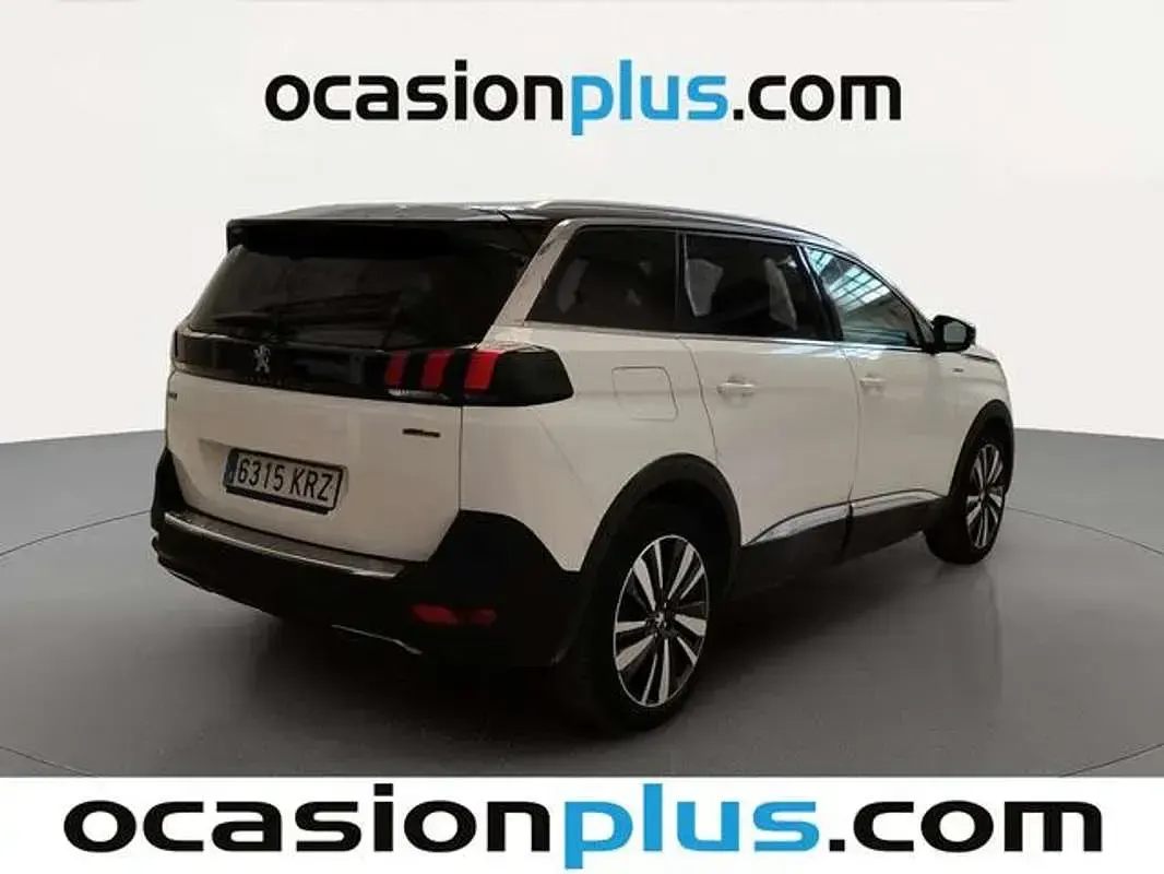 Usado Peugeot 5008 GT-line 131 CV (96 kW) 2018 Blanco SUV