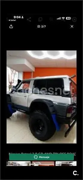 Usado Nissan Patrol 115 CV (84 kW) 1995 Gris / plata SUV