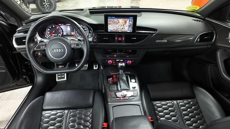 Usado Audi RS6 Performance 605 CV (444 kW) 2018 Negro Familiar