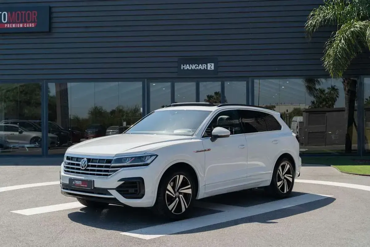 Usado VW Touareg R-line 286 CV (210 kW) 2019 Blanco SUV