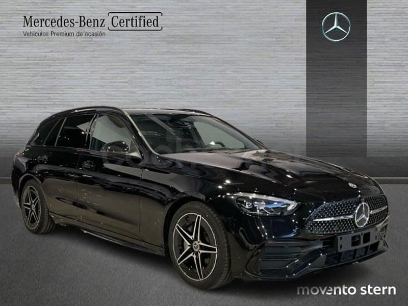 Nuevo Mercedes C220 200 CV (147 kW) 2025 Negro Familiar