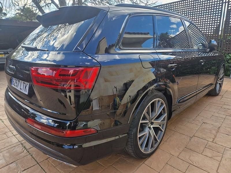 Usado Audi SQ7 S-Line 435 CV (319 kW) 2017 Negro SUV
