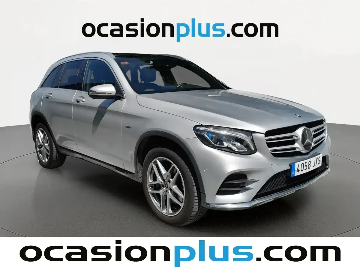 Usado Mercedes GLC350 320 CV (235 kW) 2017 Gris SUV
