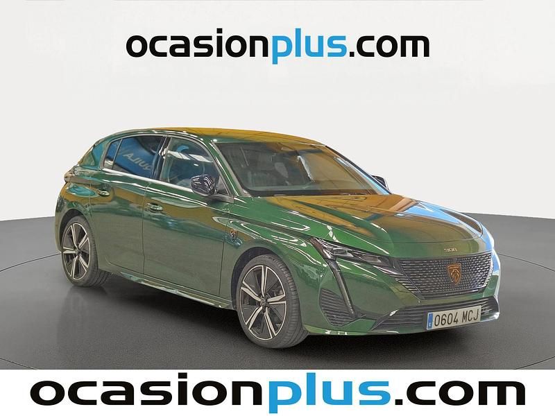 Usado Peugeot 308 GT 130 CV (95 kW) 2022 Verde Berlina