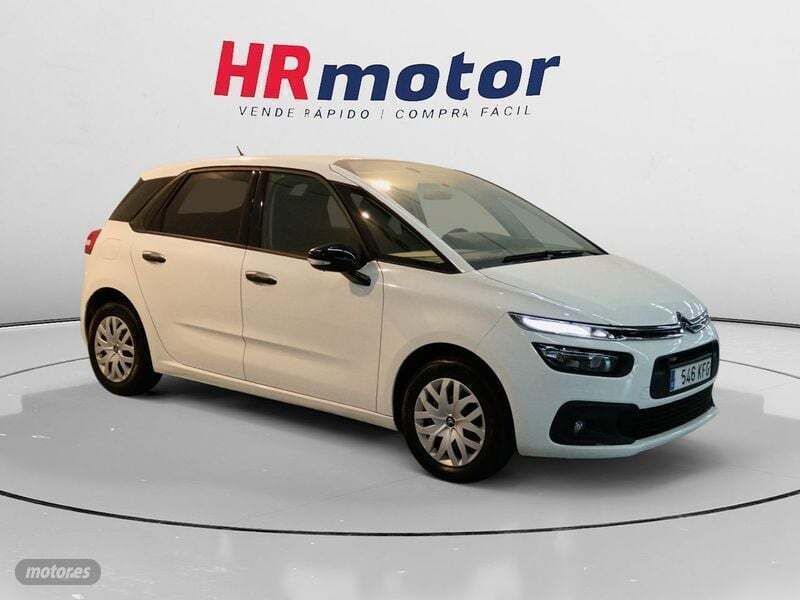 Blanco Usado 2017 Citroën C4 Picasso Live Monovolumen | 11.850 € (Precio justo) - Imagen 1/4