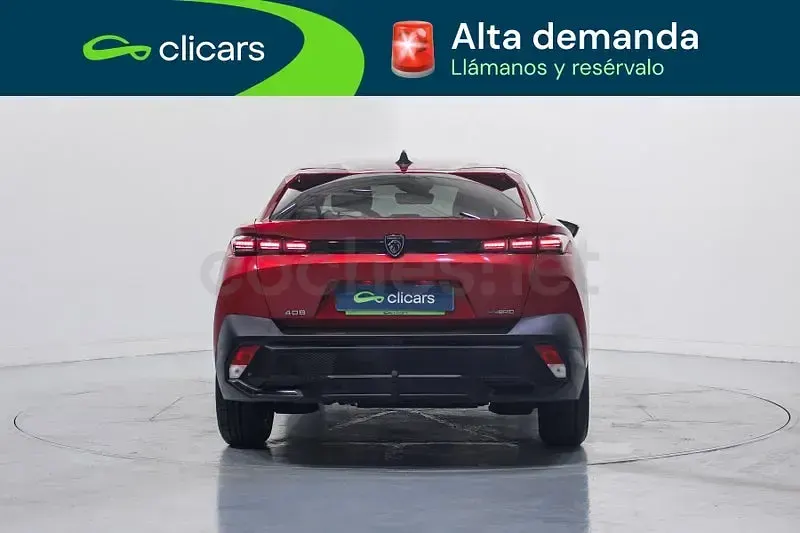 Usado Peugeot 408 Allure 181 CV (133 kW) 2024 Rojo SUV