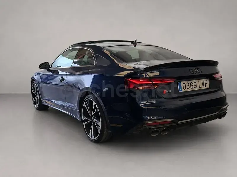 Usado Audi A5 Cabriolet S-Line 177 CV (130 kW) 2022 Azul Descapotable