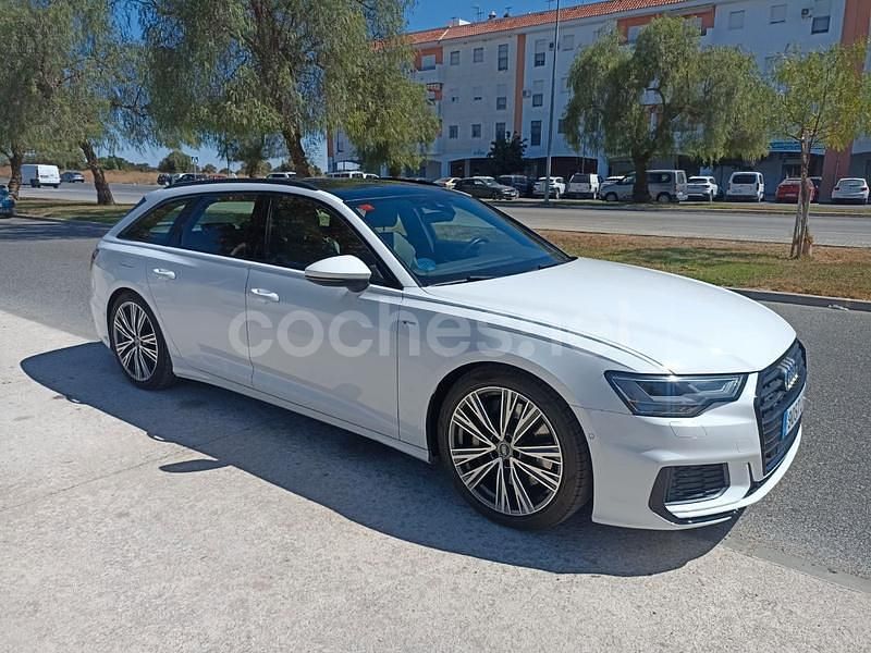Usado Audi A6 S-Line 299 CV (219 kW) 2021 Blanco Familiar