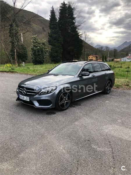 Gris / plata Usado 2018 Mercedes C220 Familiar | 18.000 € (Precio justo) - Imagen 1/4