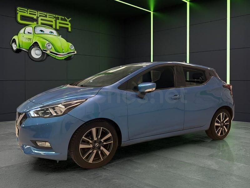 Usado Nissan Micra Acenta 90 CV (66 kW) 2018 Azul Utilitario
