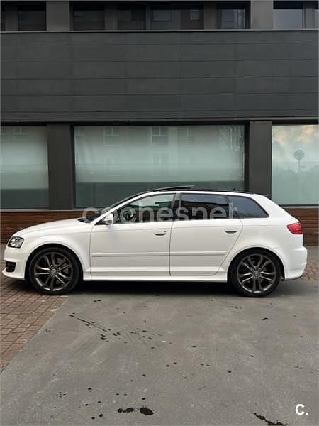 Usado Audi S3 265 CV (194 kW) 2013 Blanco Berlina