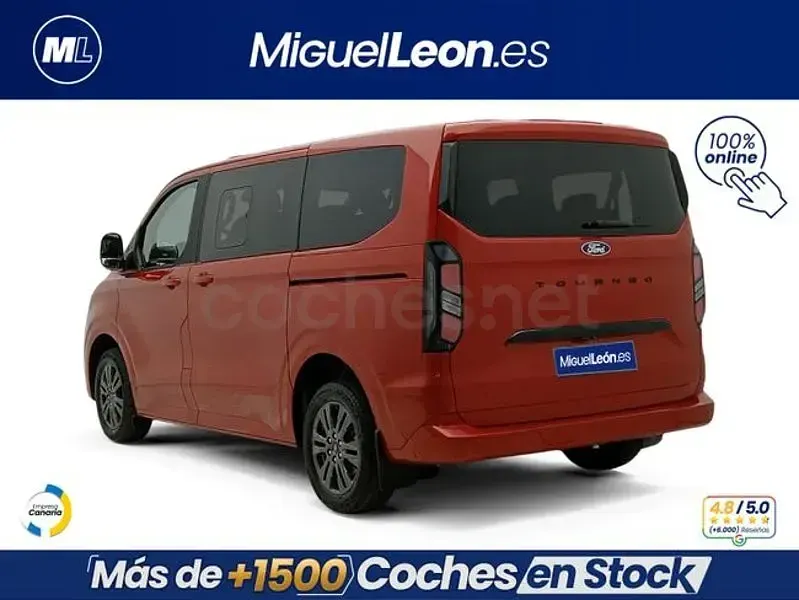 Usado Ford Tourneo Custom Titanium 170 CV (125 kW) 2024 Rojo Van