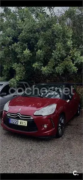 Usado Citroën DS3 120 CV (88 kW) 2010 Granate Utilitario