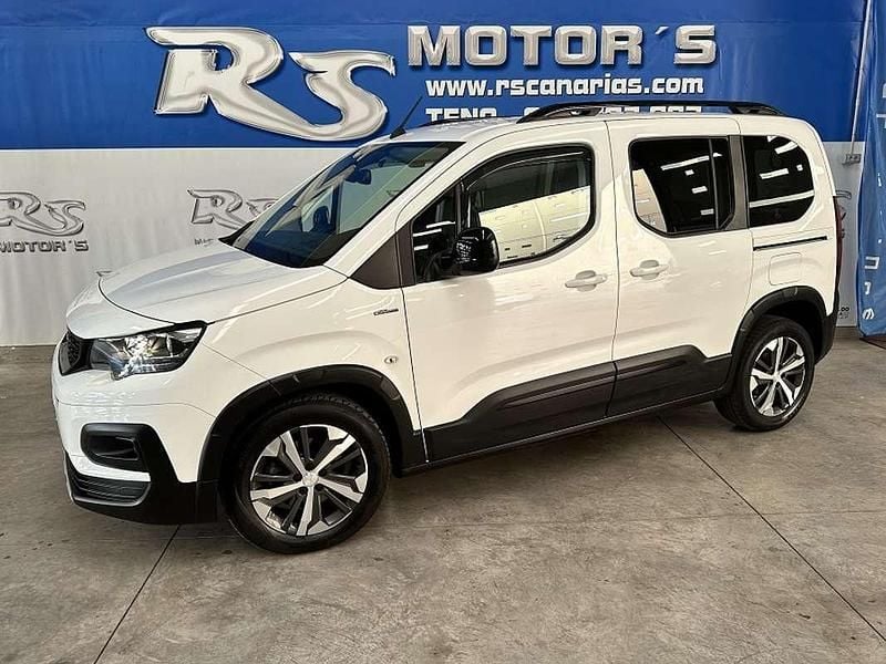 Blanco Usado 2019 Peugeot Rifter GT-line Monovolumen | 15.990 € (Buen precio) - Imagen 1/4