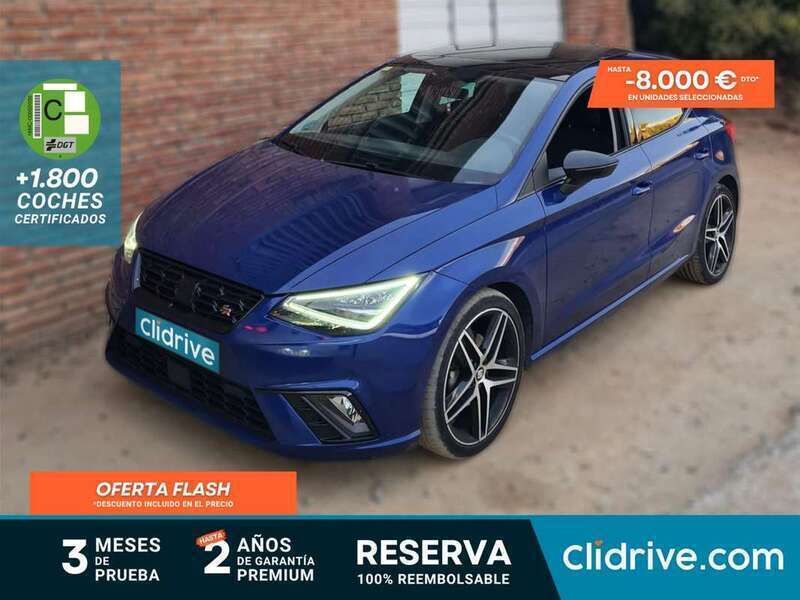 Azul Usado 2017 Seat Ibiza FR Berlina | 14.590 € (Buen precio) - Imagen 1/3