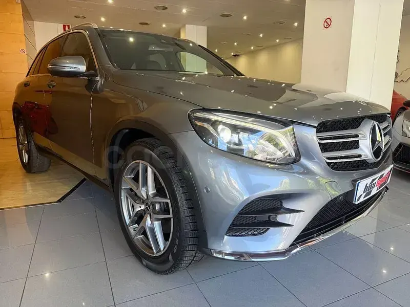 Usado Mercedes GLE250 204 CV (150 kW) 2018 Gris / plata SUV