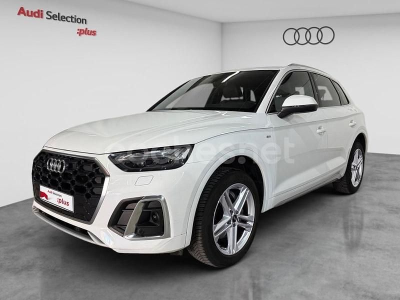 Blanco Usado 2021 Audi Q5 S-Line SUV | 40.000 € (Precio justo) - Imagen 1/4