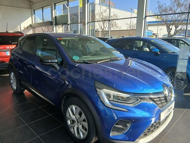 Usado Renault Captur Intens 140 CV (102 kW) 2021 Azul SUV