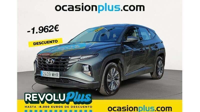 Gris Usado 2023 Hyundai Tucson SUV | 19.628 € (Buen precio) - Imagen 1/4