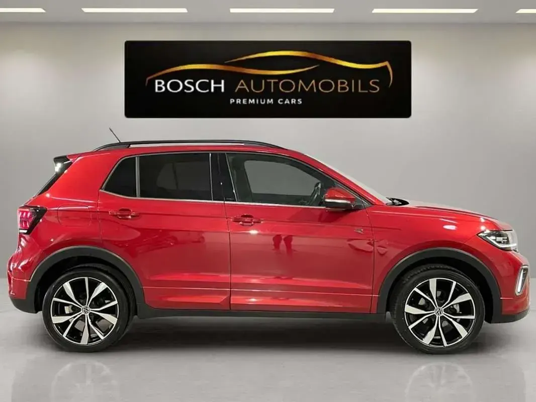 Usado VW T-Cross R-line 116 CV (85 kW) 2025 Rojo SUV
