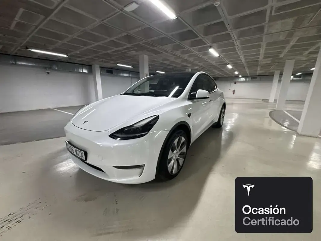 Usado Tesla Model Y Long Range AWD 189 kW (258 CV) 2025 Blanco SUV