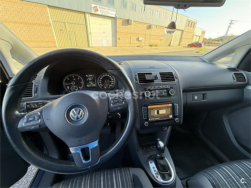 Usado VW Touran 170 CV (125 kW) 2011 Azul Monovolumen