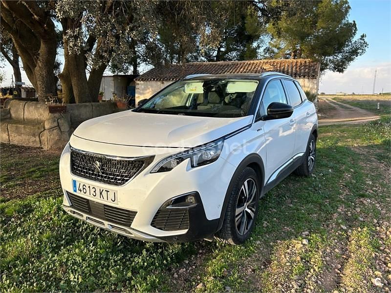 Usado Peugeot 3008 GT-line 130 CV (95 kW) 2019 Blanco SUV