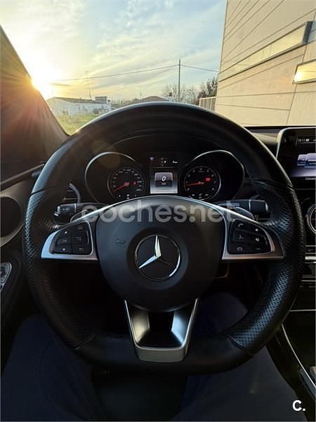 Usado Mercedes GLC250 211 CV (155 kW) 2018 Gris / plata SUV